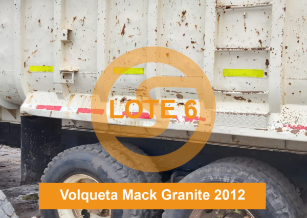 PUEDE OFERTAR - LOTE 6 VOLQUETA DOBLETROQUE MARCA: MACK  LÍNEA : GRANITE 2012 - Imagen 11