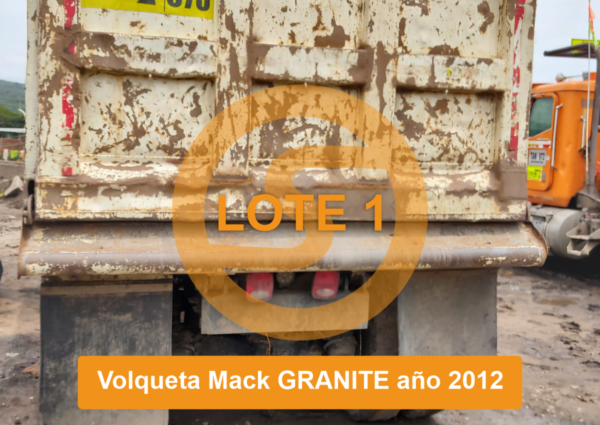 PUEDE OFERTAR - LOTE 1 VOLQUETA DOBLETROQUE MACK GRANITE 2006 - Imagen 6