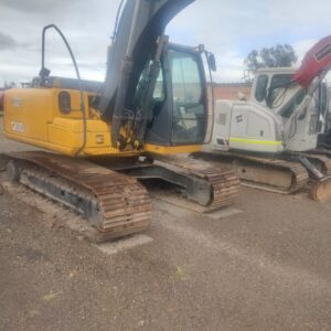 Excavadora john deere 120D
