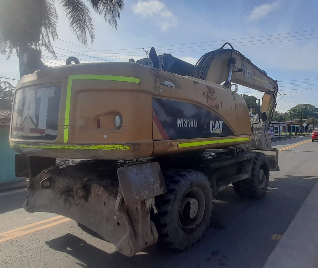 Excavadora de ruedas Caterpilar M318D - Imagen 7