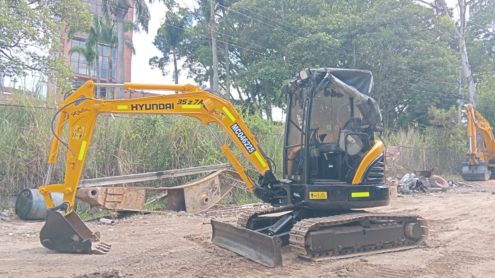 Mini-excavadora Hyundai 35ZA