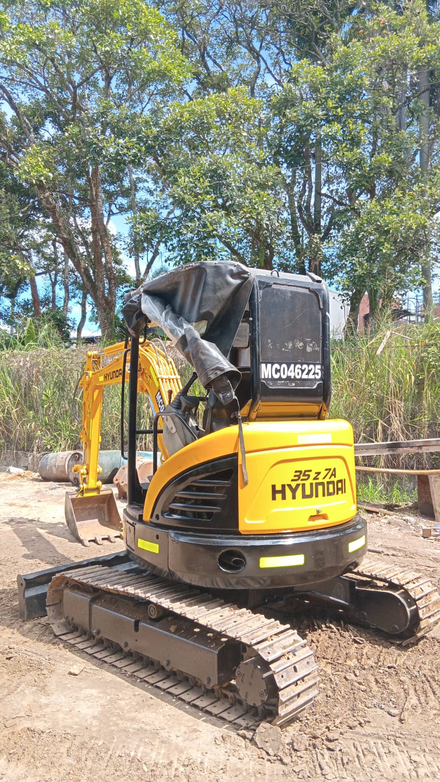 Mini-excavadora Hyundai 35ZA - Imagen 4